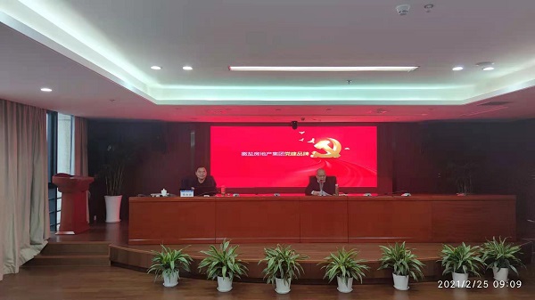 安徽ag亚娱集团地产集团公司组织发展党建品牌专题培训会